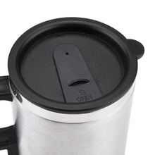 Convenient car kettle mug with 12V charging